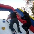 New! 20 Foot Tall<br>Rock Climbing Wall/Slide Combo