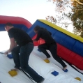New! 20 Foot Tall<br>Rock Climbing Wall/Slide Combo